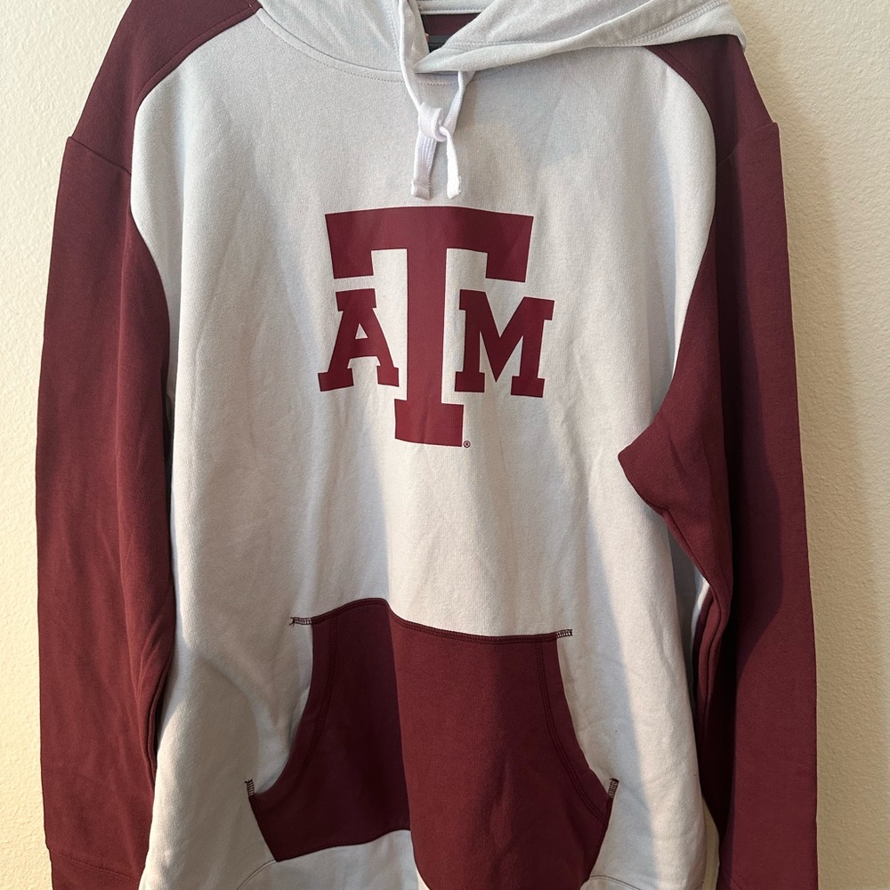 Men's Texas a&M Aggies Primary Arctic Hoodie, Size: XXL, Grey